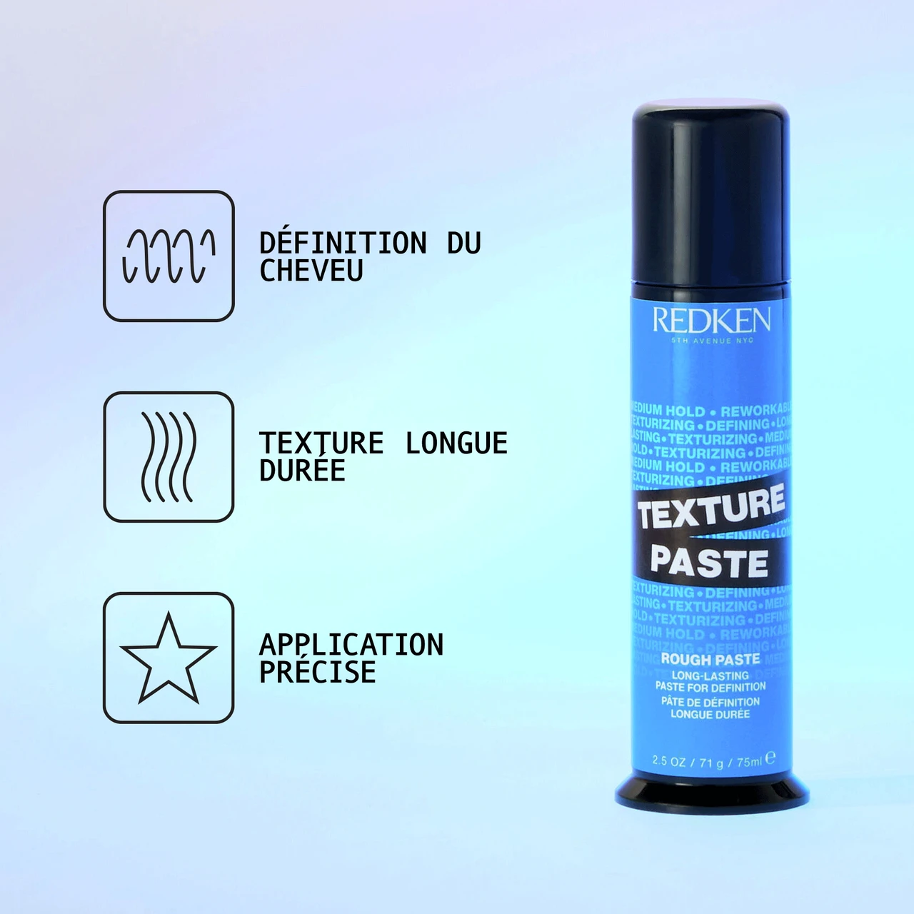 Texture Paste Longue Durée Redken 75ml 4 Texture Paste Longue Durée Redken 75ml – Image 2