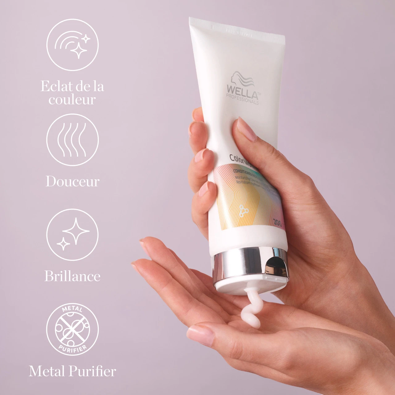 Conditioner ColorMotion Wella 200ml 4 Conditioner ColorMotion Wella 200ml – Image 2