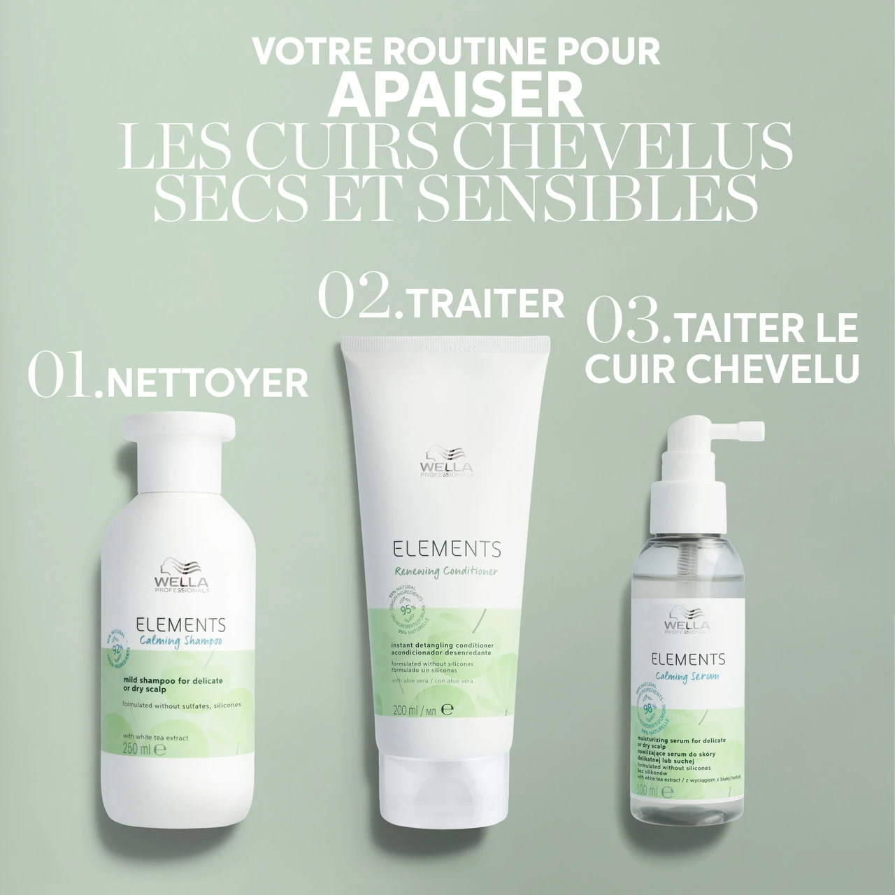 Elements Sérum Calming Wella 100ml 8 Elements Sérum Calming Wella 100ml – Image 6