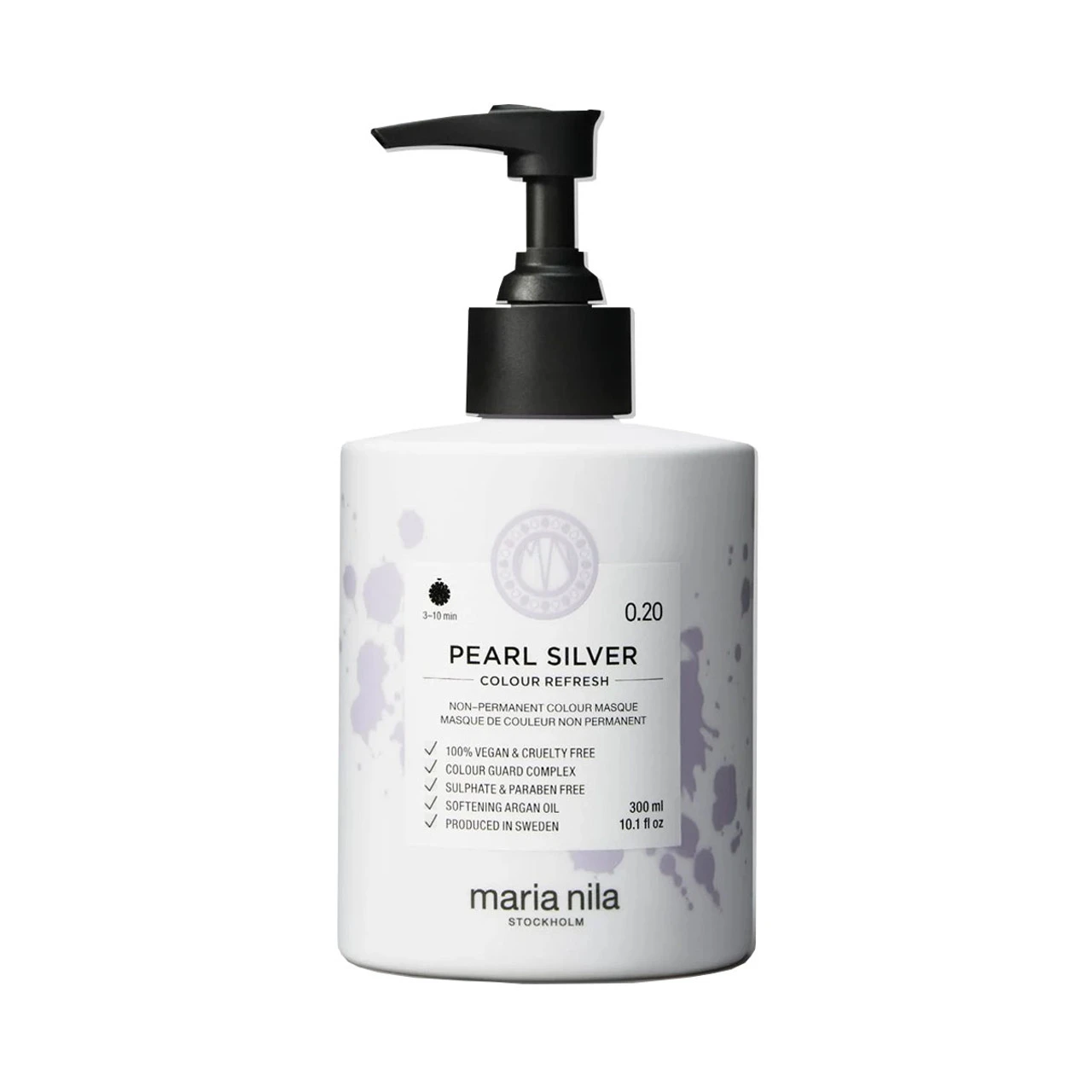 Masque Colour Refresh Pearl Silver 0.20 Maria Nila 300ml 3 Masque Colour Refresh Pearl Silver 0.20 Maria Nila 300ml