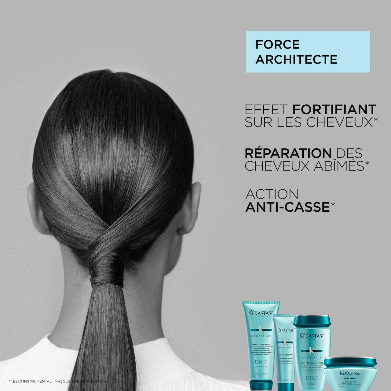 Masque Force Architecte Kérastase 200ml 5 Masque Force Architecte Kérastase 200ml – Image 3