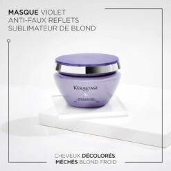 Masque Ultra-Violet Blond Absolu Kérastase 200ml 10 Masque Ultra-Violet Blond Absolu Kérastase 200ml -Produits Capillaires 3474636692408 1 05779.1684846744