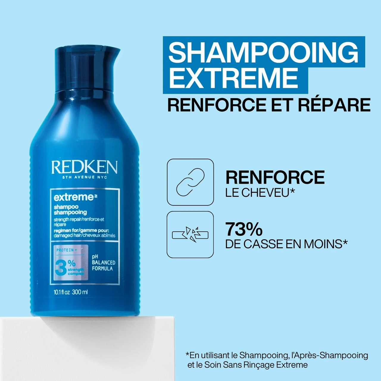 Shampooing Extreme Redken 300ml 4 Shampooing Extreme Redken 300ml – Image 2
