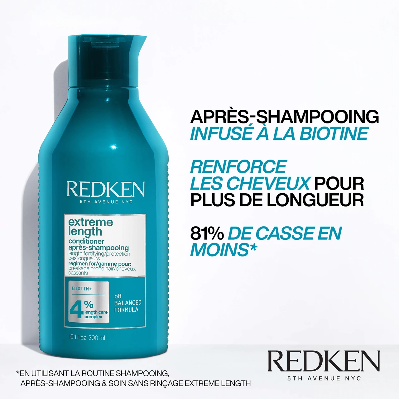 Conditioner Extreme Length Redken 1000ml 6 Conditioner Extreme Length Redken 1000ml – Image 4