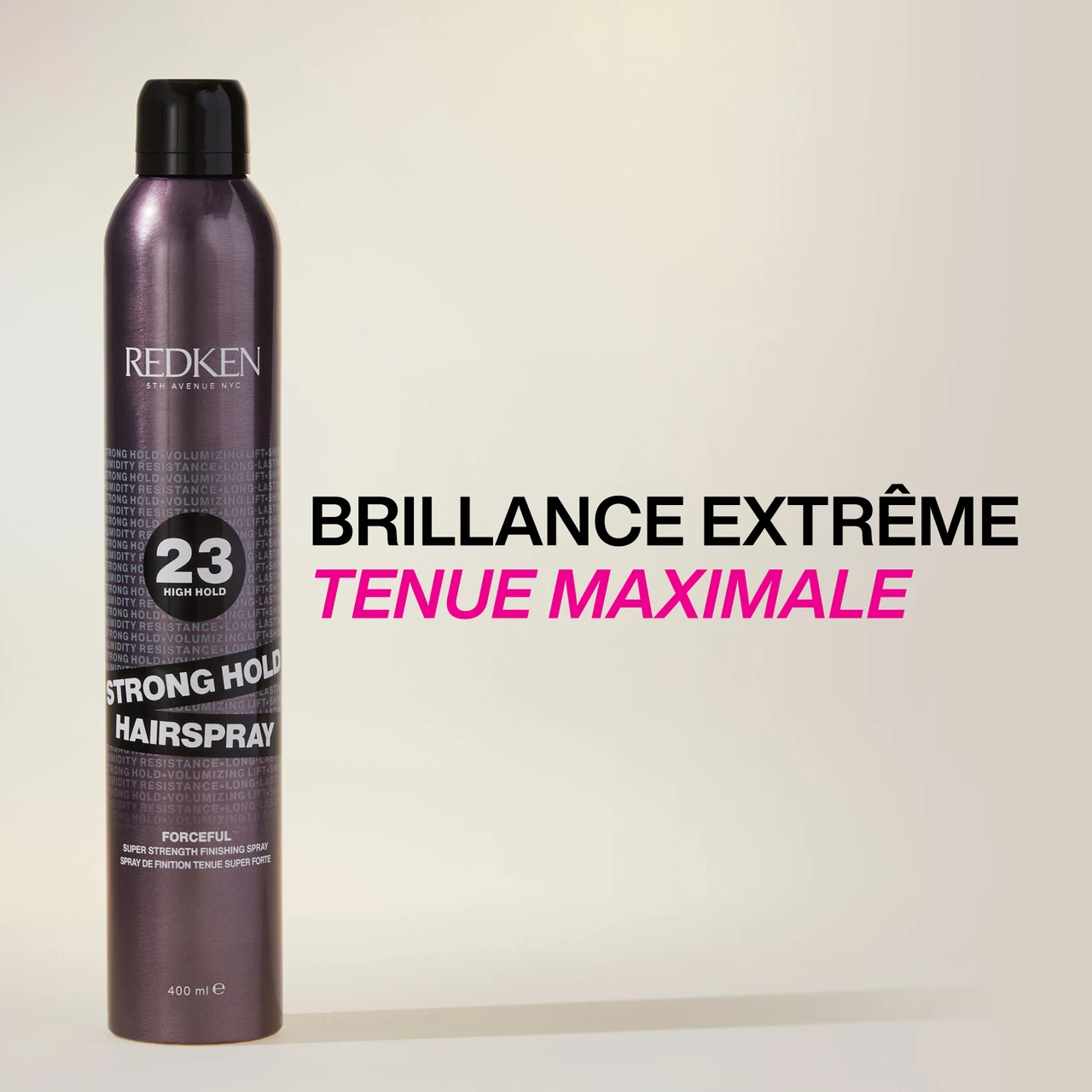 Strong Hold Hairspray 23 Redken 400ml 6 Strong Hold Hairspray 23 Redken 400ml – Image 4