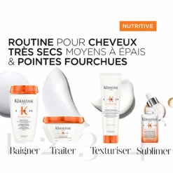 Sérum Concentré Pointes Sèches Nutritive Kérastase 50ml -Produits Capillaires 3474637155032 6 66815.1684847846