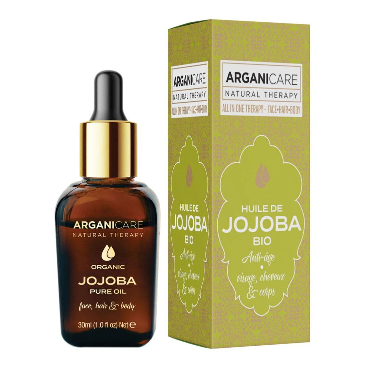 Huile Jojoba Bio Arganicare 30ml 3 Huile Jojoba Bio Arganicare 30ml
