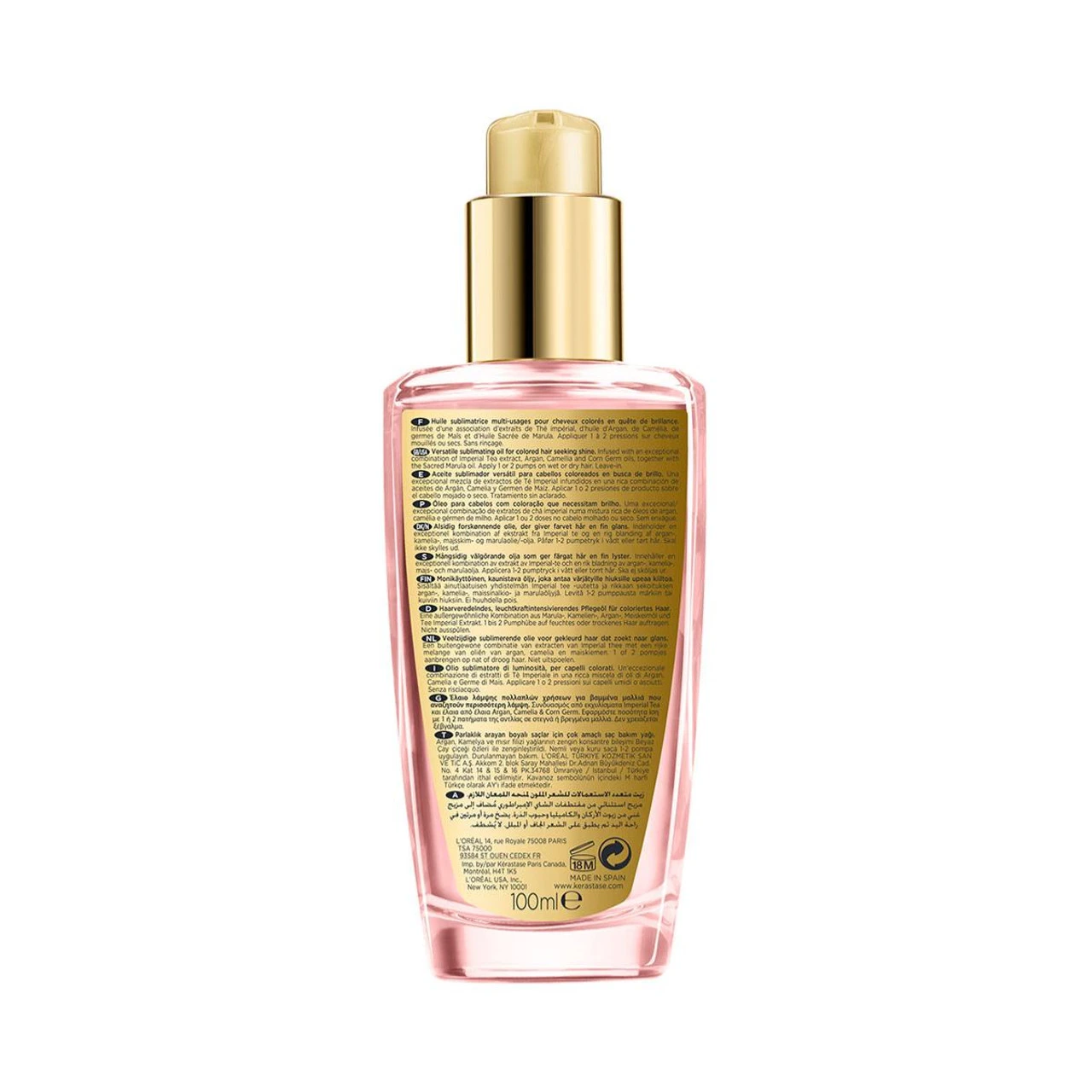 Huile Rose Elixir Ultime Kérastase 100ml 4 Huile Rose Elixir Ultime Kérastase 100ml – Image 2