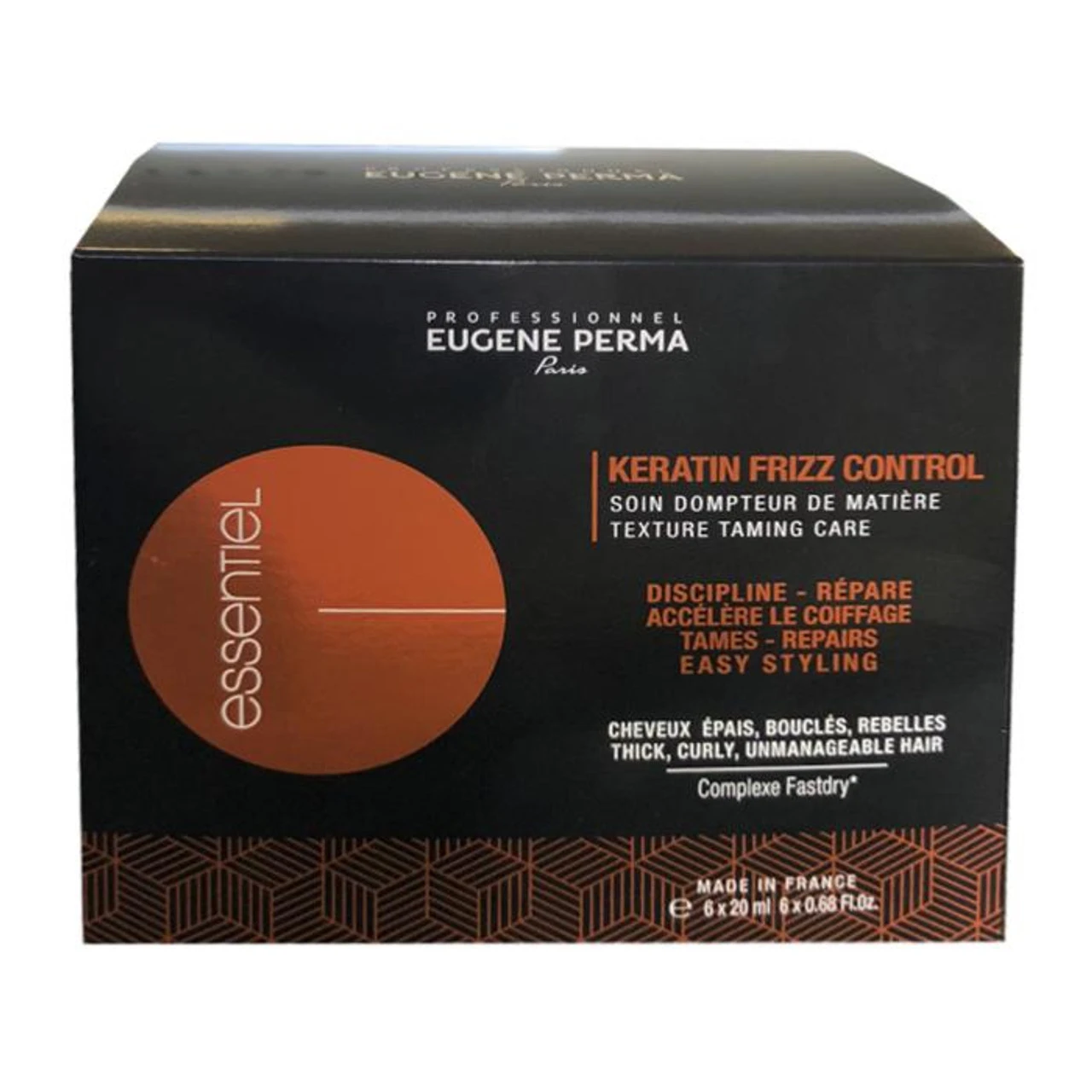 Soin Dompteur De Matière Keratin Frizz Control Eugène Perma 6x20ml 3 Soin Dompteur De Matière Keratin Frizz Control Eugène Perma 6x20ml