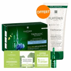 Routine Antichute Réactionnelle X12 René Furterer -Produits Capillaires Triphasic reactionnelle 12x5ml 98051.1686149803