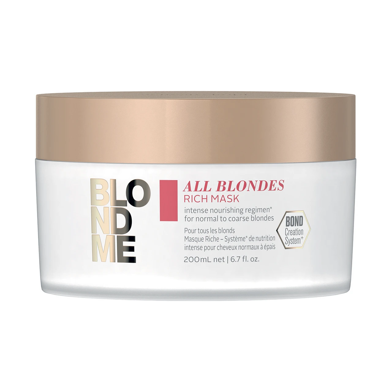 Masque Riche Pour Tous Les Blonds BLONDME 200ml 3 Masque Riche Pour Tous Les Blonds BLONDME 200ml