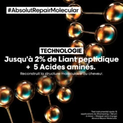 Shampooing Absolut Repair Molecular L'Oréal Professionnel 500 Ml 12 Shampooing Absolut Repair Molecular L'Oréal Professionnel 500 Ml -Produits Capillaires b7a7ac30 a3e2 4f9c 8d7a f25dbb3a2551 79105.1694081531.1280.1280 72780.1694081968