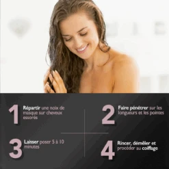 Masque Keratin Glow Essentiel Eugène Perma 500ml -Produits Capillaires keratin glow masque 54711.1684846545