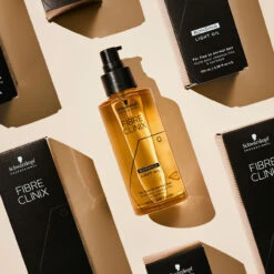 Huile Pour Cheveux Fins à Normaux Fibre Clinix Schwarzkopf 100 Ml -Produits Capillaires oil fibre light 1 83487.1695629058